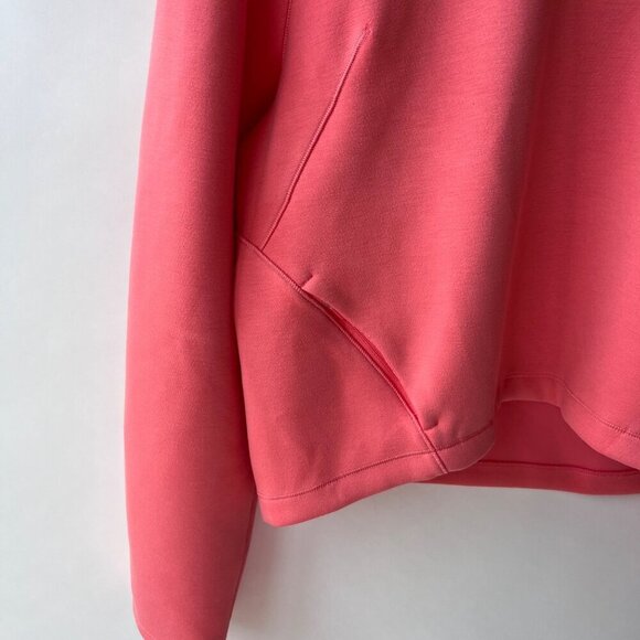 Lululemon airwrap Modal pullover hoodie, Coral, Size 4 J175 - Picture 7 of 11